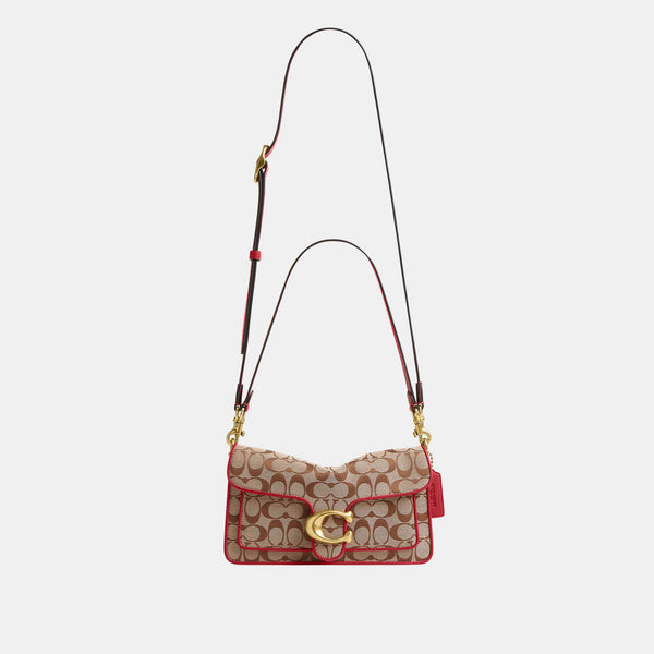 Tabby Shoulder Bag 26 in Signature Jacquard