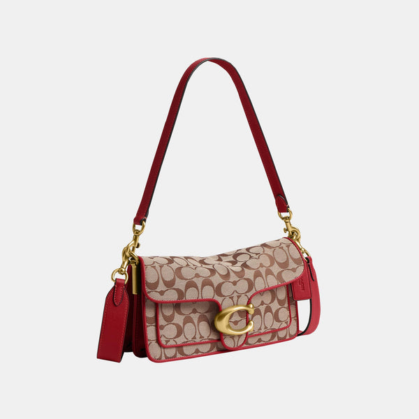 Tabby Shoulder Bag 26 in Signature Jacquard