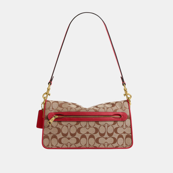 Tabby Shoulder Bag 26 in Signature Jacquard