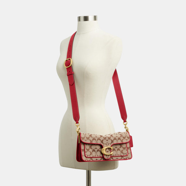 Tabby Shoulder Bag 26 in Signature Jacquard