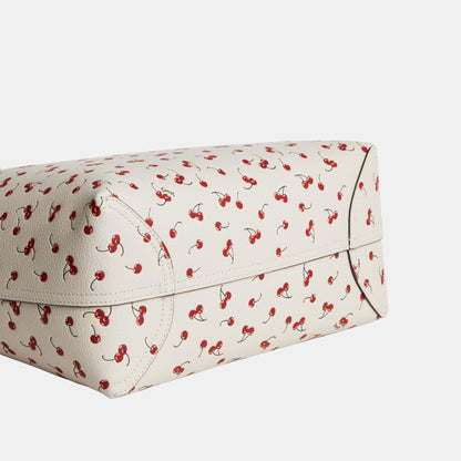 CFG07-Medium City Tote in Cherry Print-Im/Chalk Multi