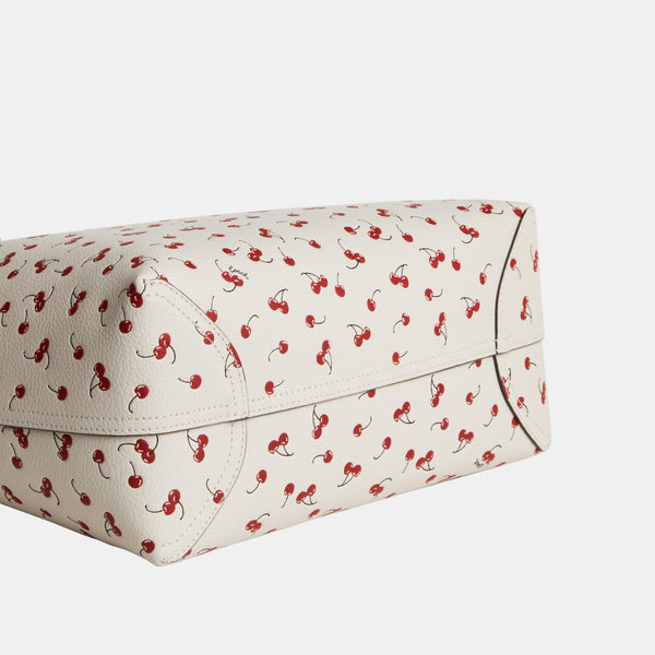 Medium City Tote in Cherry Print