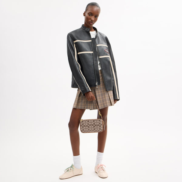 Plaza Bag in Crystal Signature Jacquard