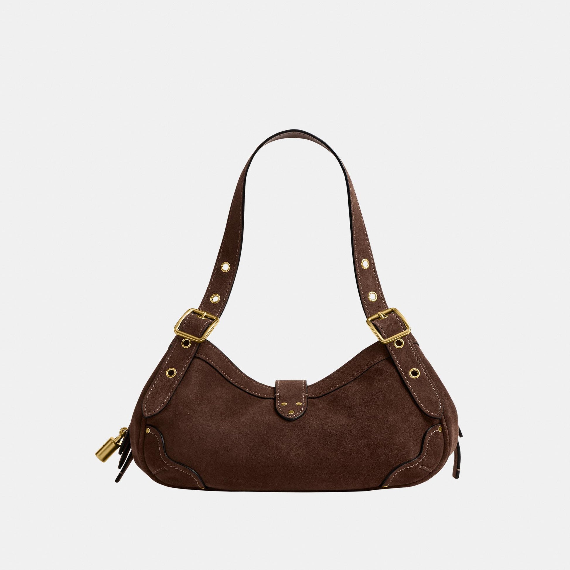 CFM44-Drifter Shoulder Bag 31-B4/Dark Chocolate