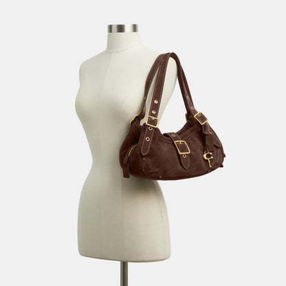 CFM44-Drifter Shoulder Bag 31-B4/Dark Chocolate