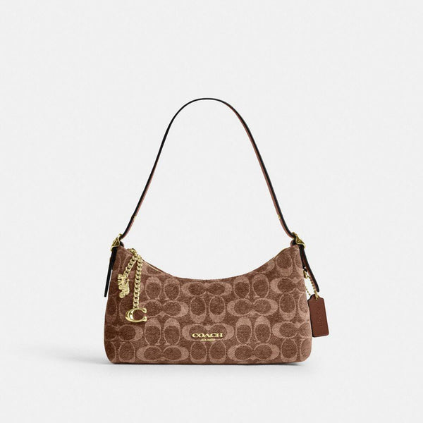 Emeilia Shoulder Bag in Signature Chenille