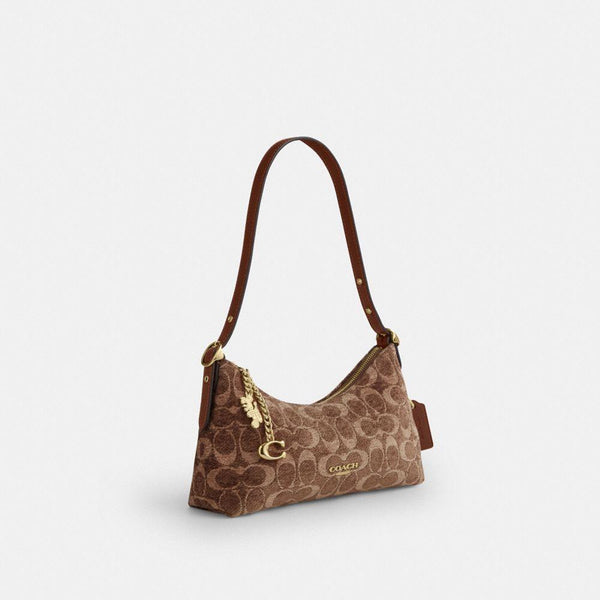 Emeilia Shoulder Bag in Signature Chenille
