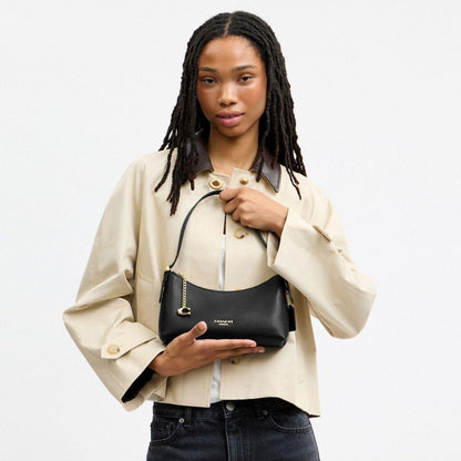 CFO89-Emeilia Shoulder Bag-Im/Black