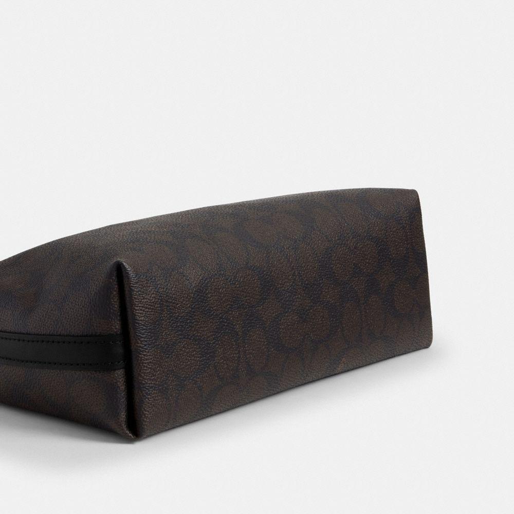 CFQ68-Juliet Shoulder Bag 25 in Signature Upcraftedleather-B4/Walnut Black