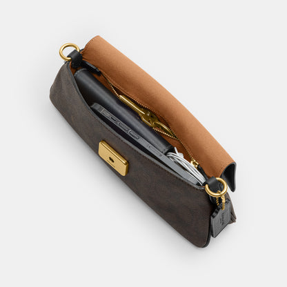 Signature Upcraftedleather Jet Shoulder Bag