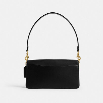 CFQ87-Tabby Shoulder Bag 26 in Signature Upcraftedleather-B4/Walnut Black