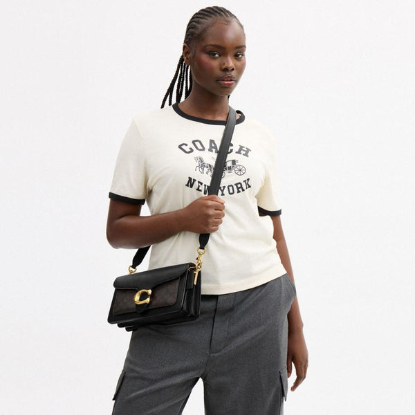 Tabby Shoulder Bag 26 in Signature Upcraftedleather