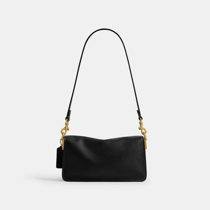 CFQ98-Soft Tabby Shoulder Bag 20-B4/Black