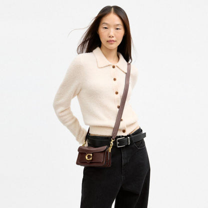 CFQ98-Soft Tabby Shoulder Bag 20-B4/Maple