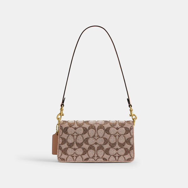 Soft Tabby Shoulder Bag 20 in Crystal Signature Jacquard