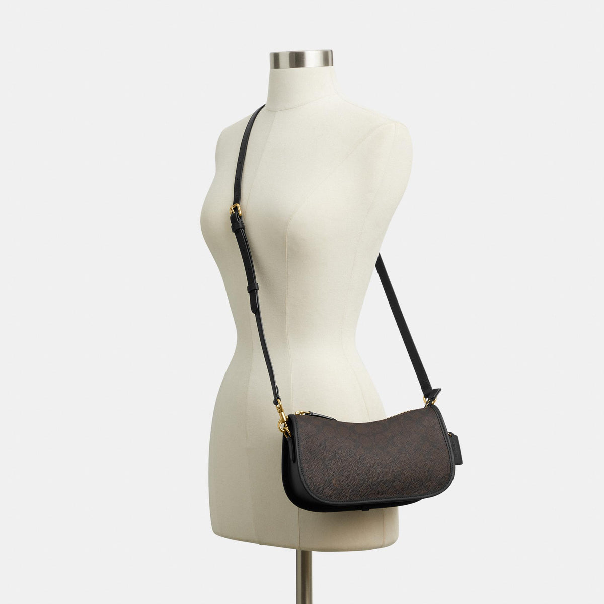 CFR42-Signature Upcraftedleather Waverly Bag-B4/Walnut Black