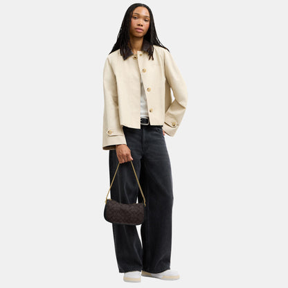 CFR42-Signature Upcraftedleather Waverly Bag-B4/Walnut Black