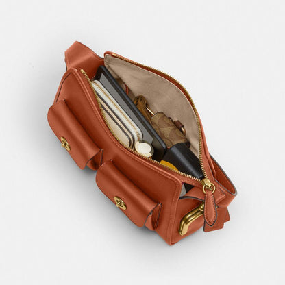 CFR53-Turnlock Haversack Bag 27-B4/Amber Brown