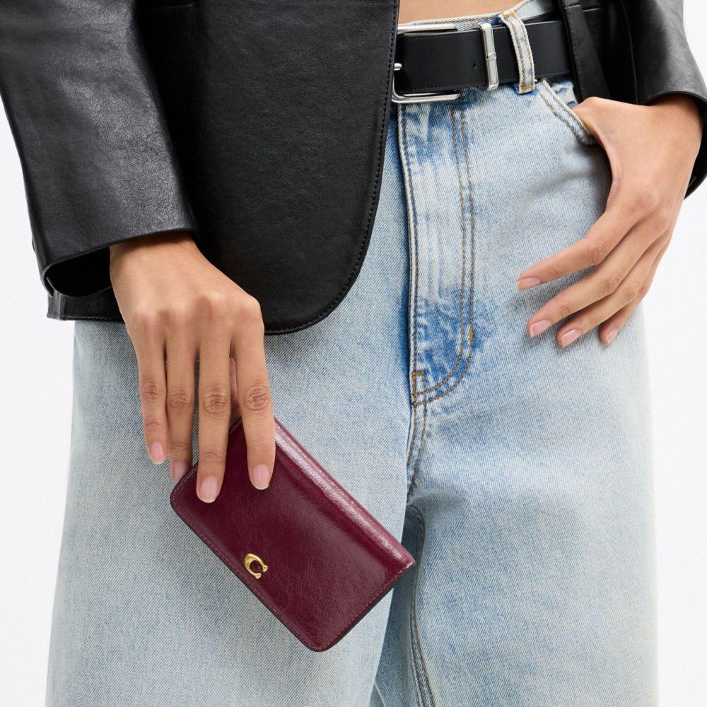 CFT09-Essential Slim Card Case-B4/Dark Cherry