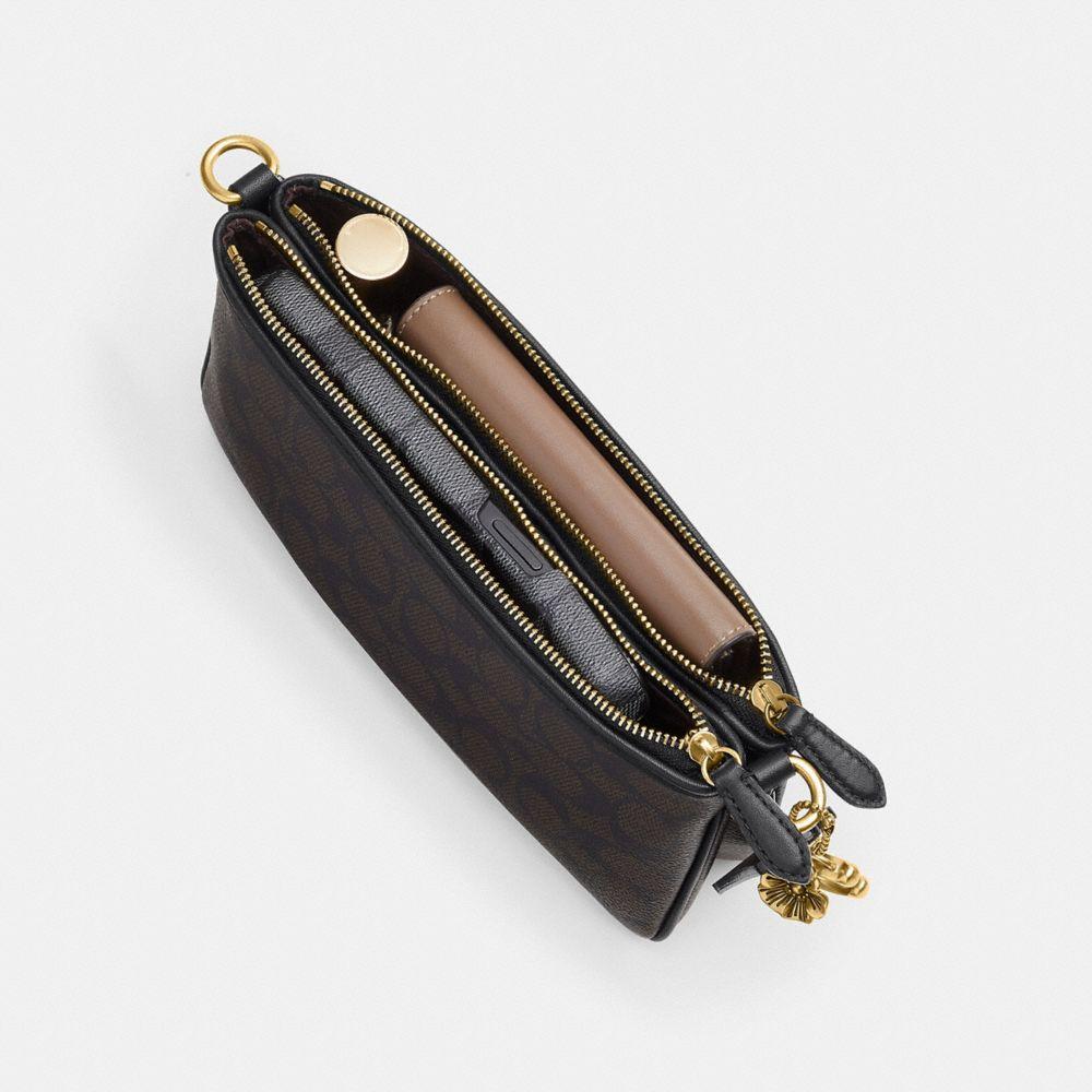 CFT32-Audrey Crossbody Bag-B4/Walnut Black