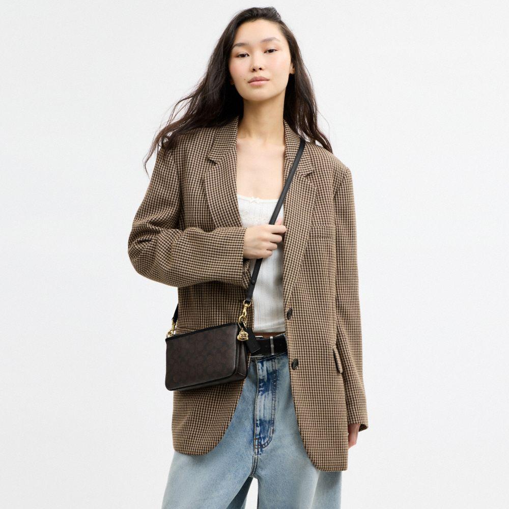CFT32-Audrey Crossbody Bag-B4/Walnut Black