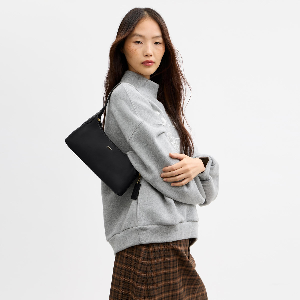 CFT34-Brooklyn Shoulder Bag 26-B4/Black