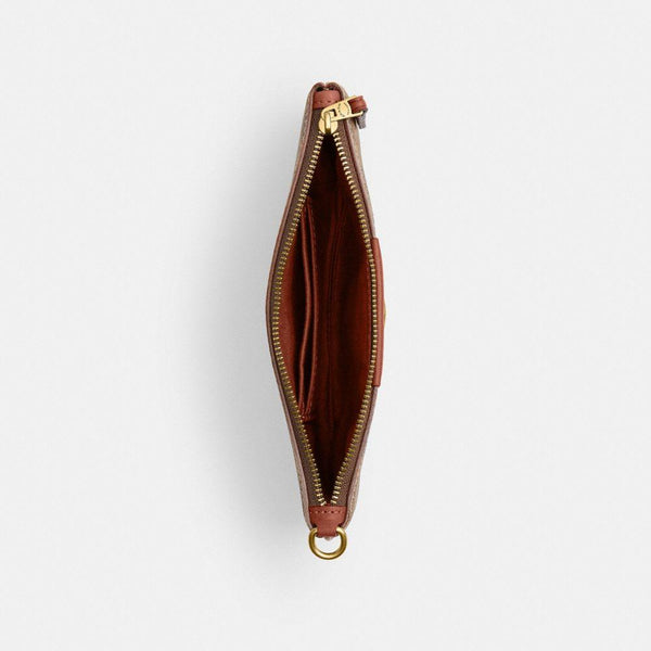 Essential Small Wristlet in Signature Upcraftedleather