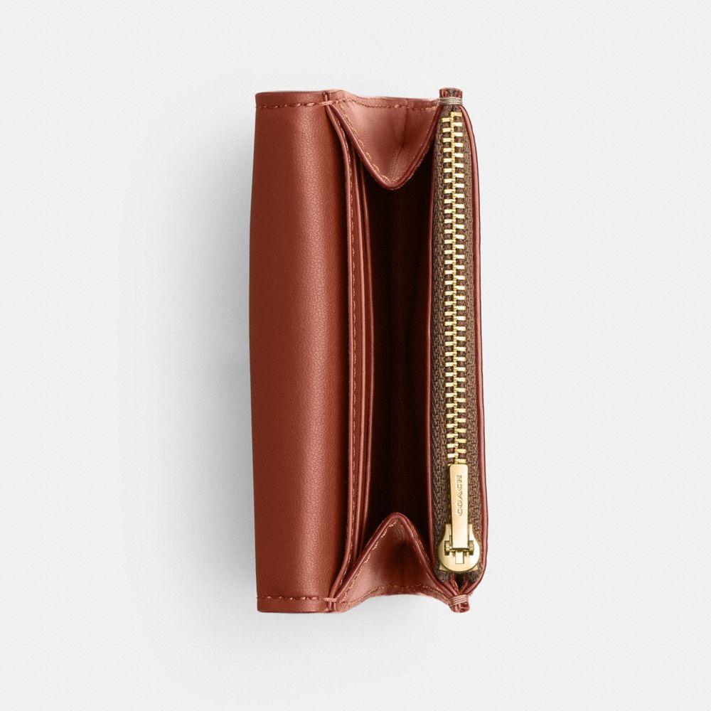 CFY59-Essential Flap Card Case in Signature Upcraftedleather-B4/Tan Caramel
