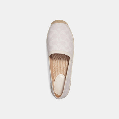CG700-Collins Espadrille In Signature Canvas-Chalk