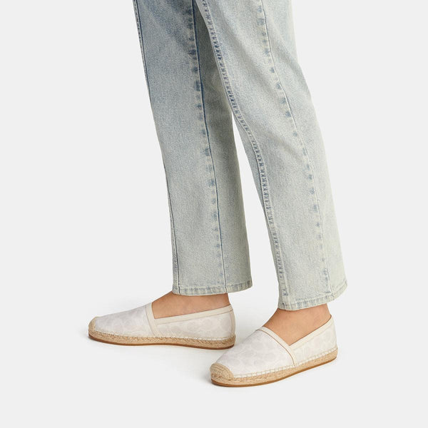 حذاء "كولينز إسبادريلCollins Espadrille" من القماش بنقشة ماركة كوتش