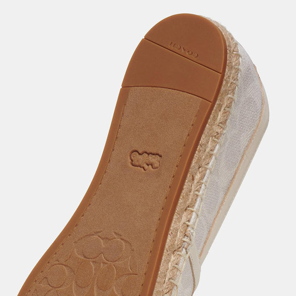 حذاء "كولينز إسبادريلCollins Espadrille" من القماش بنقشة ماركة كوتش