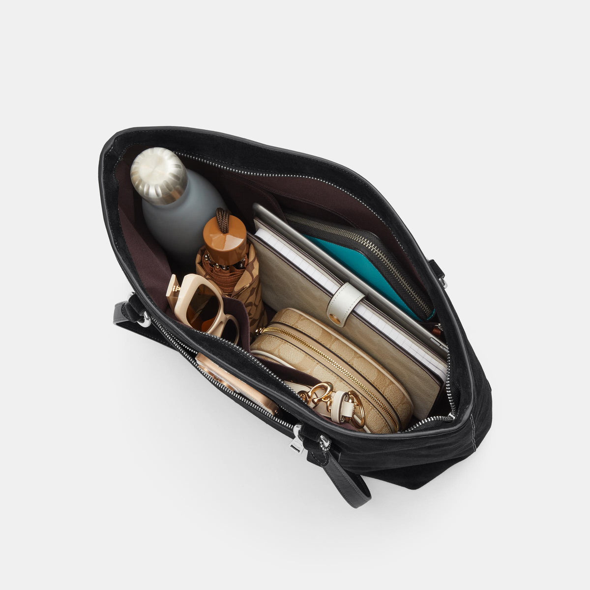 CGG26-Station Tote Bag-Sv/Black