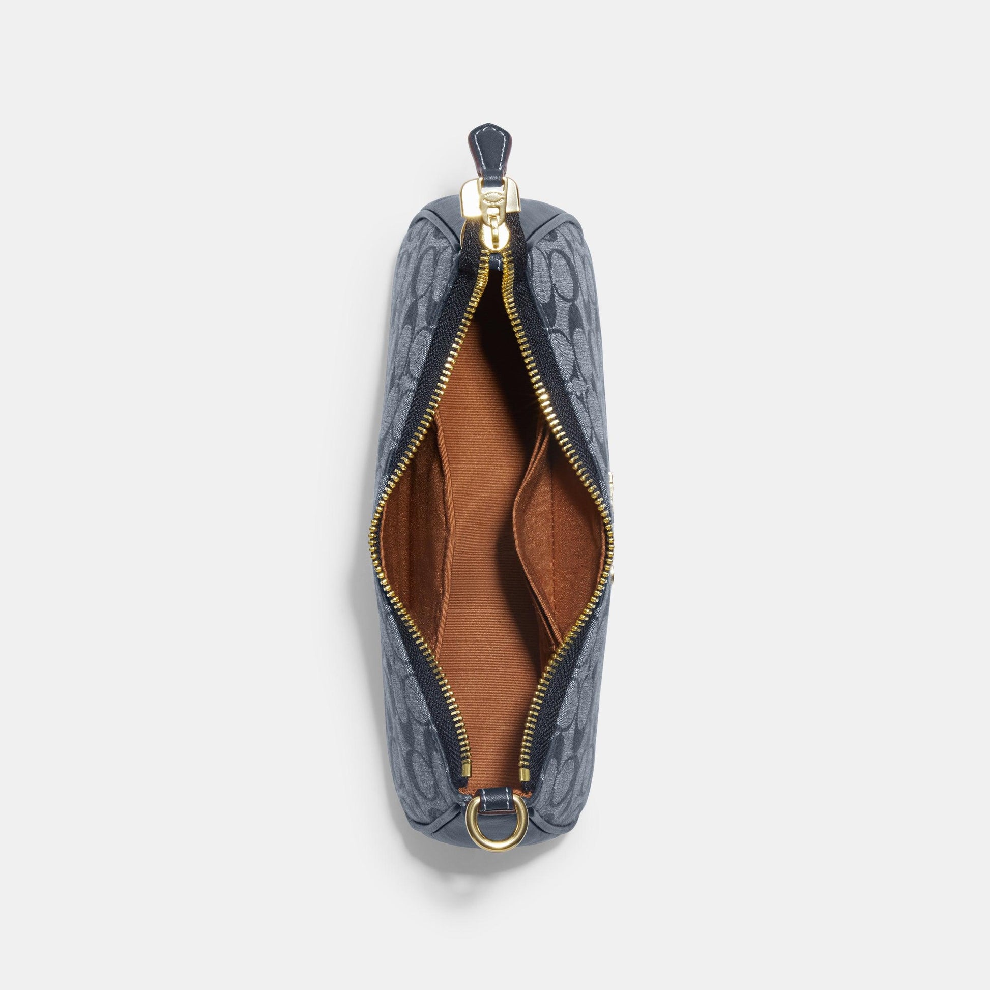 CH139-Teri Shoulder Bag In Signature Chambray-Im/Denim Multi