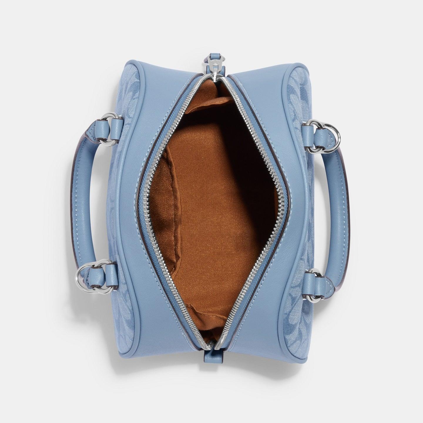 Sydney Satchel In Signature Chambray - COACH Saudi Arabia Official Site