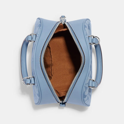 Sydney Satchel In Signature Chambray - COACH Saudi Arabia Official Site