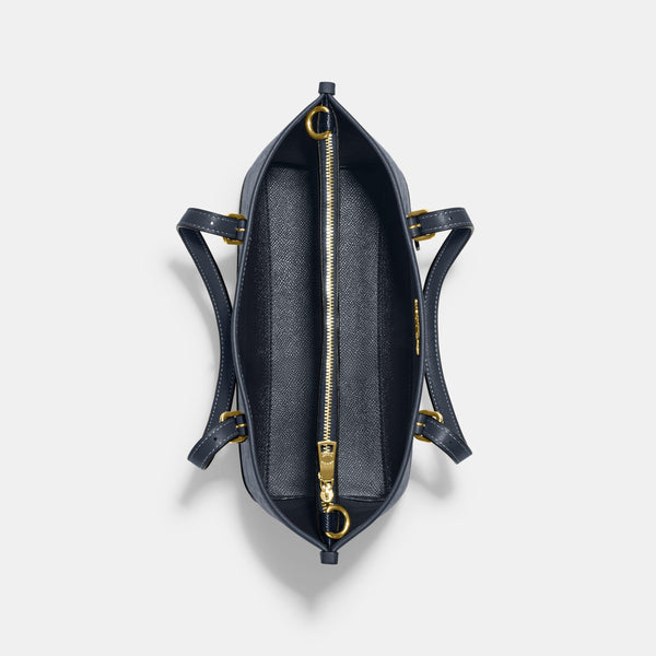 حقيبة يد "مولي 25 MOLLIE" من الشامبري بنقشة ماركة كوتش  