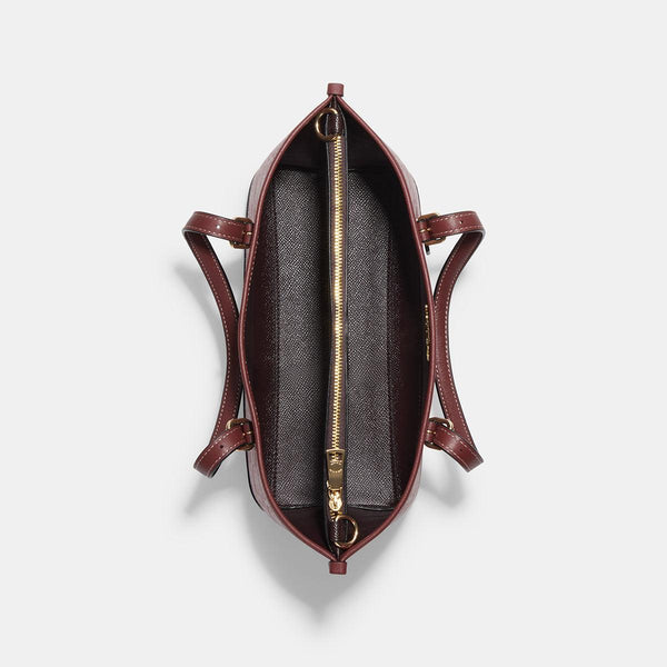 حقيبة يد "مولي 25 MOLLIE" من الشامبري بنقشة ماركة كوتش  