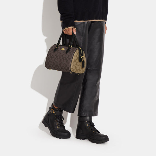 Rowan Satchel In Signature Canvas