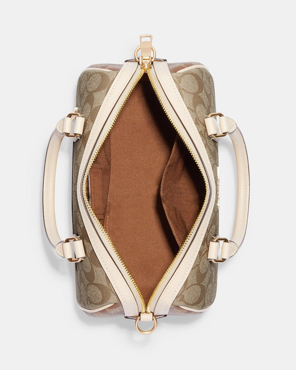 Rowan Satchel In Signature Canvas