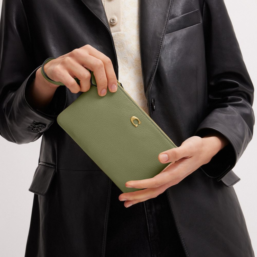 CH818-Small Wristlet-B4/Moss