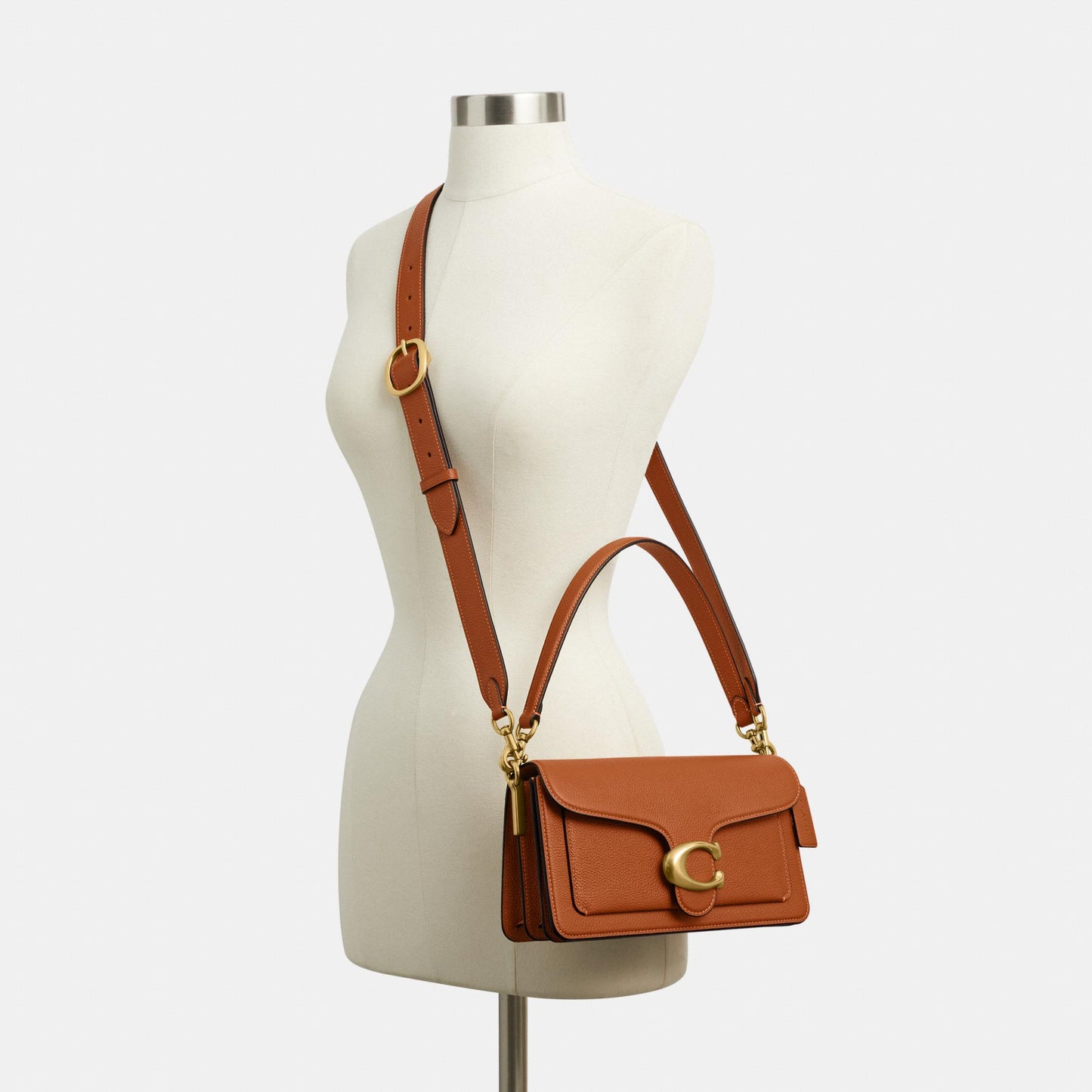 CH857-Tabby Shoulder Bag 26-B4/Amber Brown