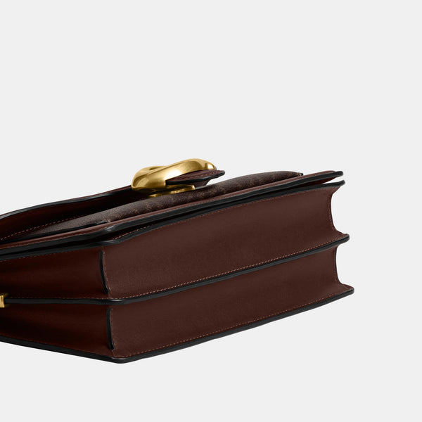 حقيبة "تابي 26 Tabby" من القماش بنقشة ماركة كوتش