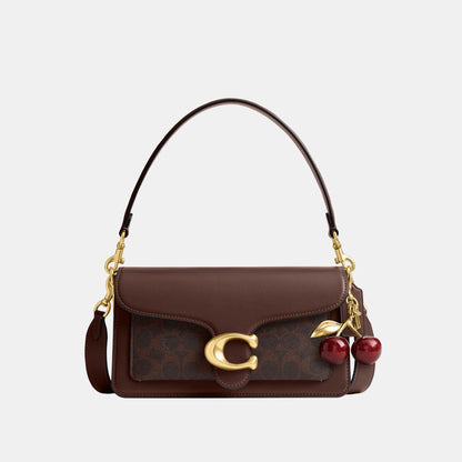 CI032-Tabby Shoulder Bag 26 in Signature Canvas-B4/Maple Maple