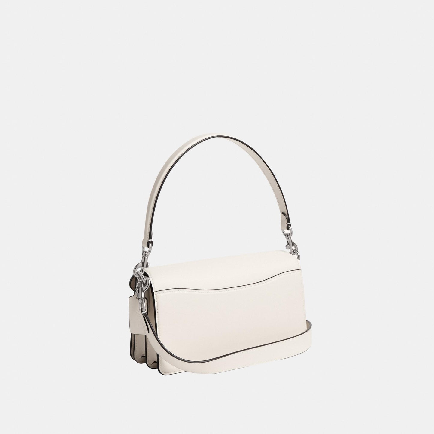 CI032-Tabby Shoulder Bag 26 in Signature Canvas-Lh/White Chalk