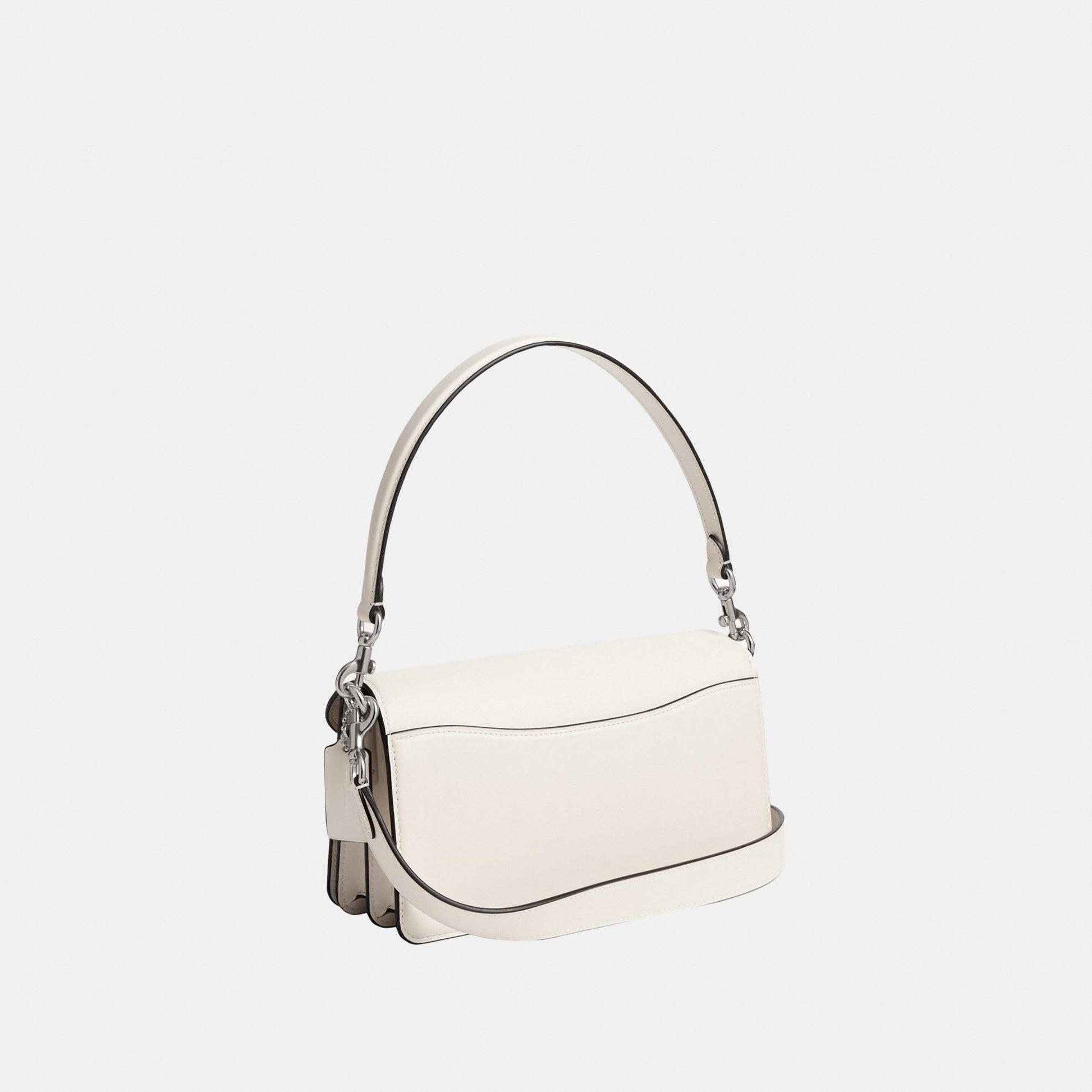 CI032-Tabby Shoulder Bag 26 in Signature Canvas-Lh/White Chalk