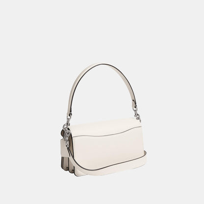 CI032-Tabby Shoulder Bag 26 in Signature Canvas-Lh/White Chalk