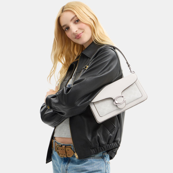 Tabby Shoulder Bag 26 In Signature Canvas