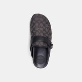 CI321-Clog In Signature Jacquard-CHARCOAL/BLACK