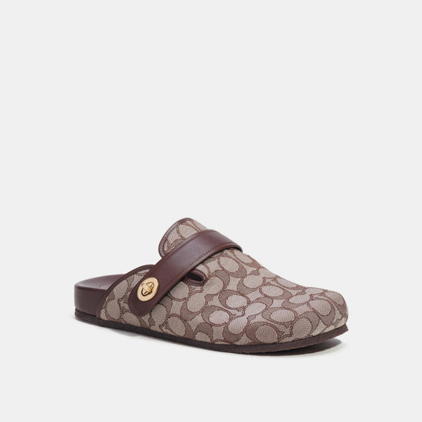 Clog In Signature Jacquard