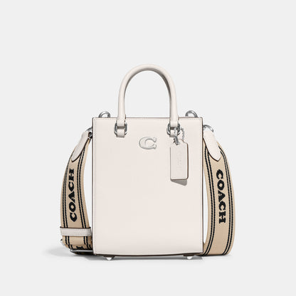 CJ795-Tote 16 With Signature Canvas-Chalk